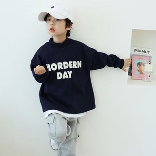 sonyun market 兒童刷毛Modern Day高領長袖T恤