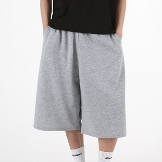 단군 남성용 와이드 밑단 스냅 버뮤다 팬츠 JO_P034