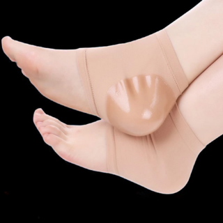 女神水潤腳後跟硬皮足部護理矽膠保濕墊 2入