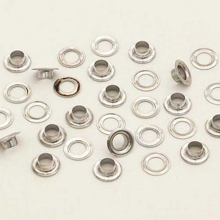 KOHAS ID 9號雞眼扣, 40個, 銀色