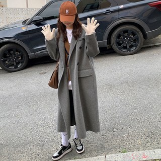 POPLAR NC 羊毛長版大衣