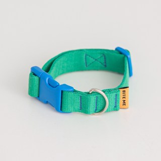 바잇미 반려동물 캔디크레용 목줄, 그린, 1개
