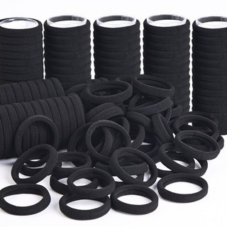 無接縫素色大容量髮圈 4cm 200入