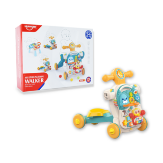 PLAYFUL TOYS 頑玩具 四合一學步車, 藍色, 1套