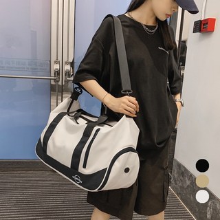 Elsso 旅行用高爾夫波士頓包, 白色