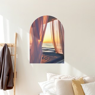 SANGSANG HOO 拱形海報 日出心情