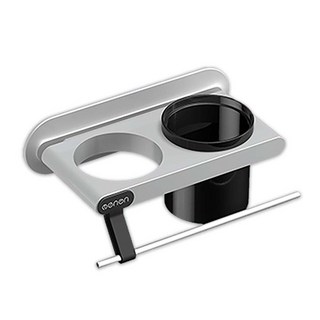 oenon 極緻無痕橫桿收納吹風機架, 時尚灰, 1個