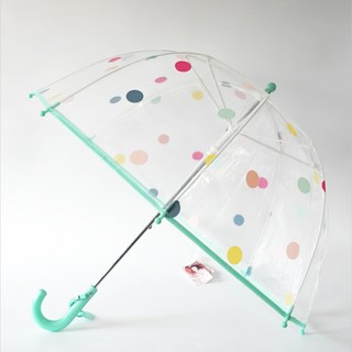 I-Nara 兒童彩色圓點圓頂雨傘