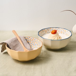 Modern House L 花香微風麵碗 2入, 1套, 混合顏色