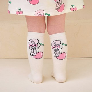 milkmile 女童Esther Bunny可愛半筒襪