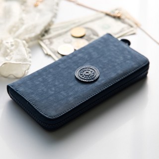 CCREANG 拉鍊式 方形纖薄 簡約 長夾 W8105