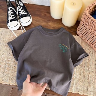 HARAROI 男童恐龍短袖T恤