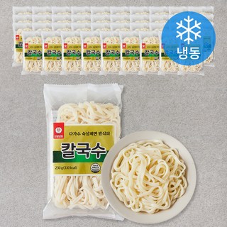 천일냉동 칼국수 (냉동), 230g, 40개