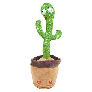 回聲仙人掌玩具, 1個, 綠色