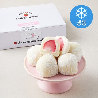 요거 딸기 모찌 (냉동), 70g, 1개, 6개입