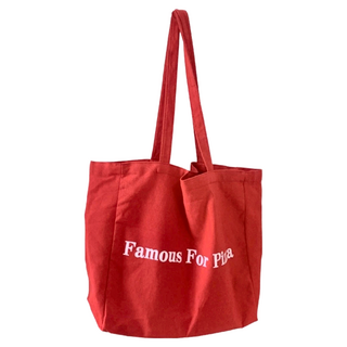 MDMS 紅色字母大容量帆布包