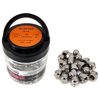 Inno五金 六角蓋形螺帽 不鏽鋼 M12 CN104, 20個, 18.5mm