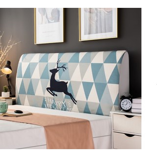 아기자기 귀여운 침대헤드커버, 쿨쿨사슴, 1개