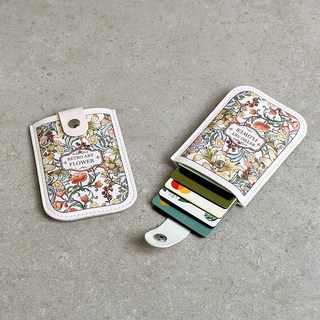 MONACO OLIVE 滑順抽出式便攜卡夾 2入