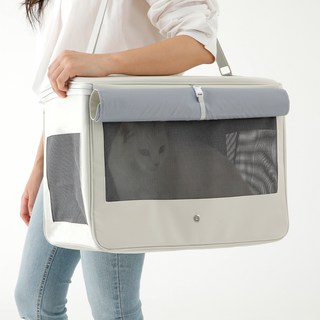 Ok Hee Dok Hee 寵物外出包, 1組, 象牙白