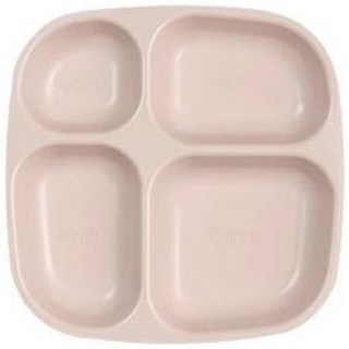 Nestique 平衡分隔餐盤 粉色的 1件