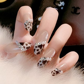 市集風水晶冰塊透明美甲片, 3個, 款式13