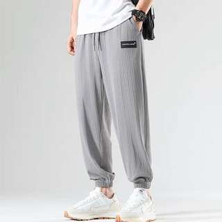 Gudifeu 男款涼感透氣夏季涼爽材質九分褲