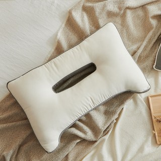 JOEUNZARY 護頸不壓耳霍利克頸椎枕, 1個, 象牙