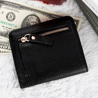 CCREANG 牛皮簡約女性迷你短夾 W5668