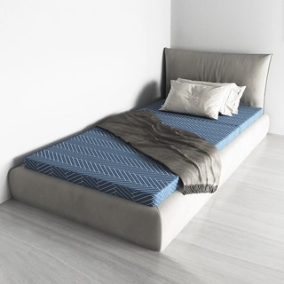 HABITY 大理石海綿三折式床墊