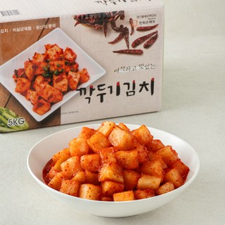 인우 깍두기김치, 5kg, 1개
