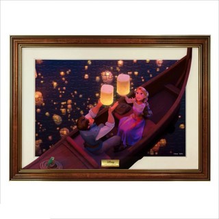 Tenyo 畫廊系列 長髮公主拼圖 附框 D-200-910 32 x 22.5, 1個, 200片, 多色