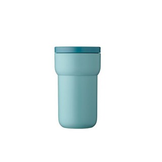 MEPAL 醇香輕巧杯, 雙層PP材質 保溫30分鐘 100%防漏設計 食品安全認證, 湖水綠, 275ml, 1個
