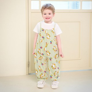 mollimelli 兒童款叮叮柯基氣球吊帶褲