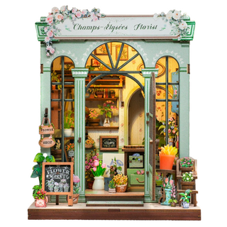 DAEHOTOYS 香榭麗舍花店迷你屋 DIY套件 (199件), 1個, 混色