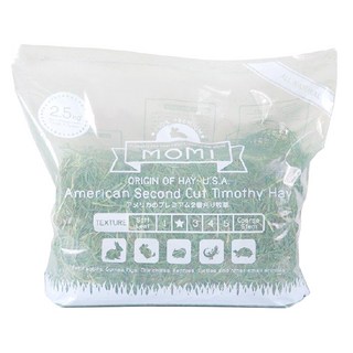 摩米 美國二割提摩西草5公斤 (2.5kg*2入) 兔子/天竺鼠/倉鼠 牧草 寵物糧食, 1包