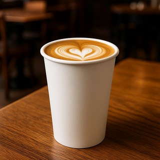 어썸팩 국내산 무지 테이크아웃 종이컵 390ml, 1개, 100개입