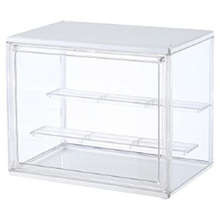 I'CLE 方塊壓克力公仔收納盒 白色, 1個