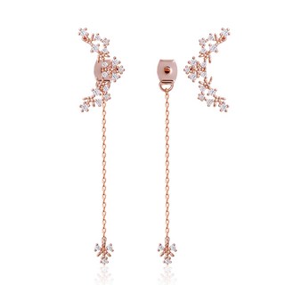 miniart 女款14K金針精靈花朵耳環