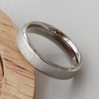 OST男款紋理鋼質時尚戒指