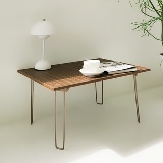 S&Design 木紋和室折疊桌, 棕色