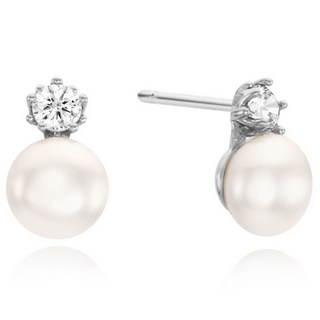 engbrox 女性雙和諧珍珠耳環