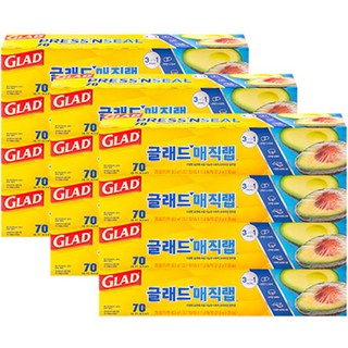 GLAD Press'n Seal 強力保鮮膜 一般型, 21.6m, 12入