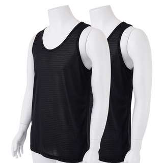 JISIFU 大尺碼 酷龍 運動背心 2件組