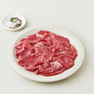 설성목장 무항생제 인증 한우 정육 1+등급 불고기용 (냉장), 1개, 300g