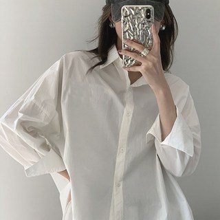 Paradiso 女款時尚簡約日常舒適極簡版型襯衫