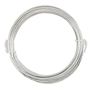 手工藝彩色鐵絲 3mm, 1個, 銀色