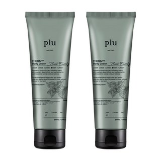 plu 身體乳 羅勒尤加利葉香, 200ml, 2入