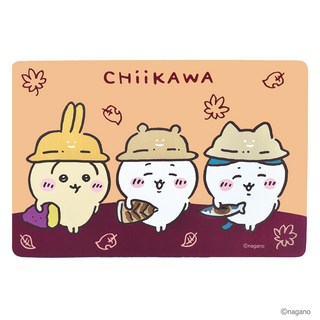 Chiikawa 吉伊卡哇 吸水地墊, 1個, 楓紅