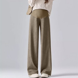 daysoy 寬版舒適孕婦長褲